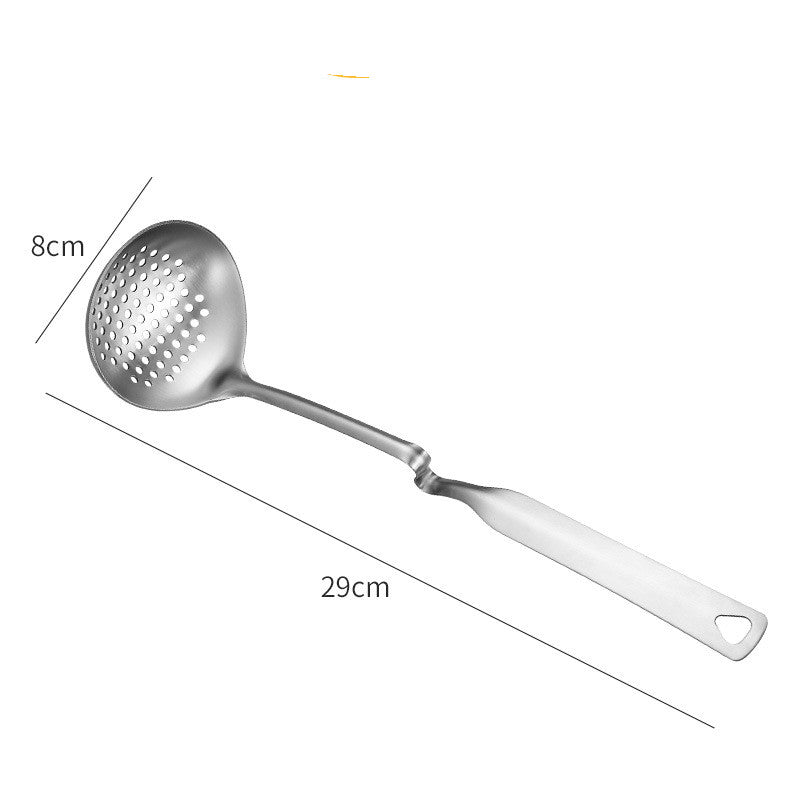 Stainless Steel Wall-Mounted Oil Filter Spoon for Kitchen Grease Trap