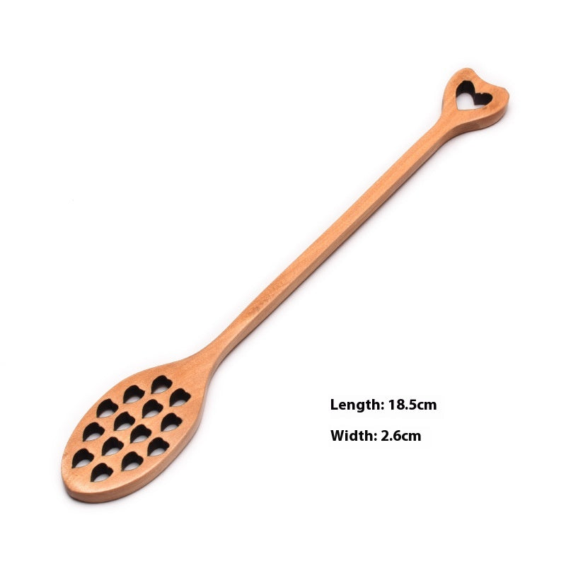 Wooden Coffee Spoon Set - Small 23cm Handles for Tea, Muddler & Stirring