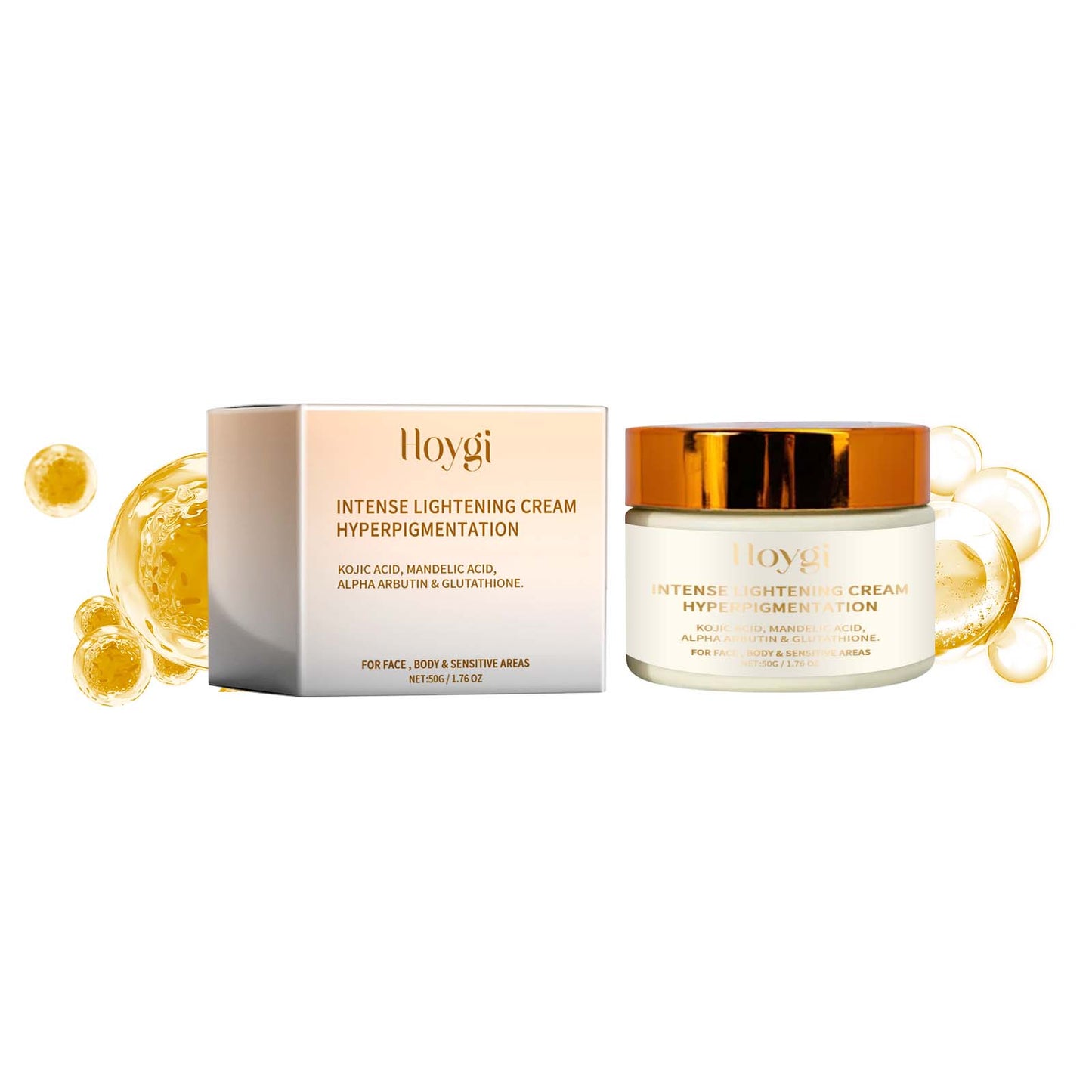 Intense Lightening Cream - Hydrating Skin Brightening Moisturizer