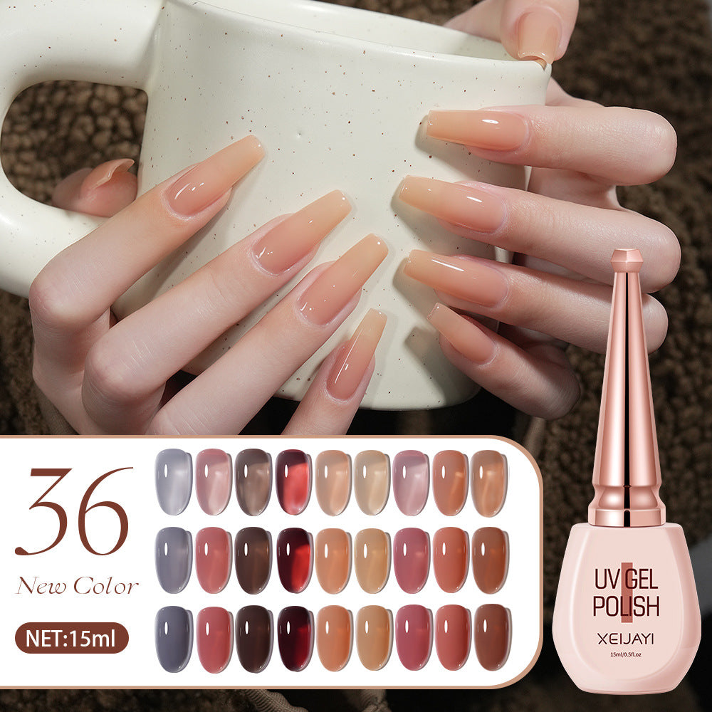 Transparent Jelly Ice Suit for Nail Art - Multiple Colors & Variants
