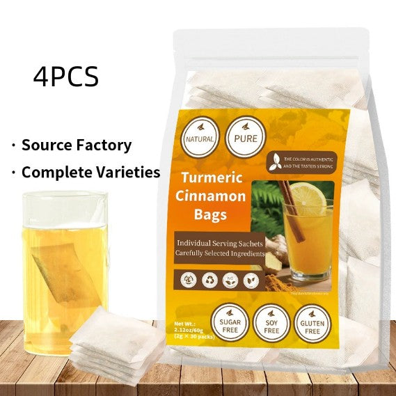 Turmeric Ginger & Cinnamon Herbal Tea Bags