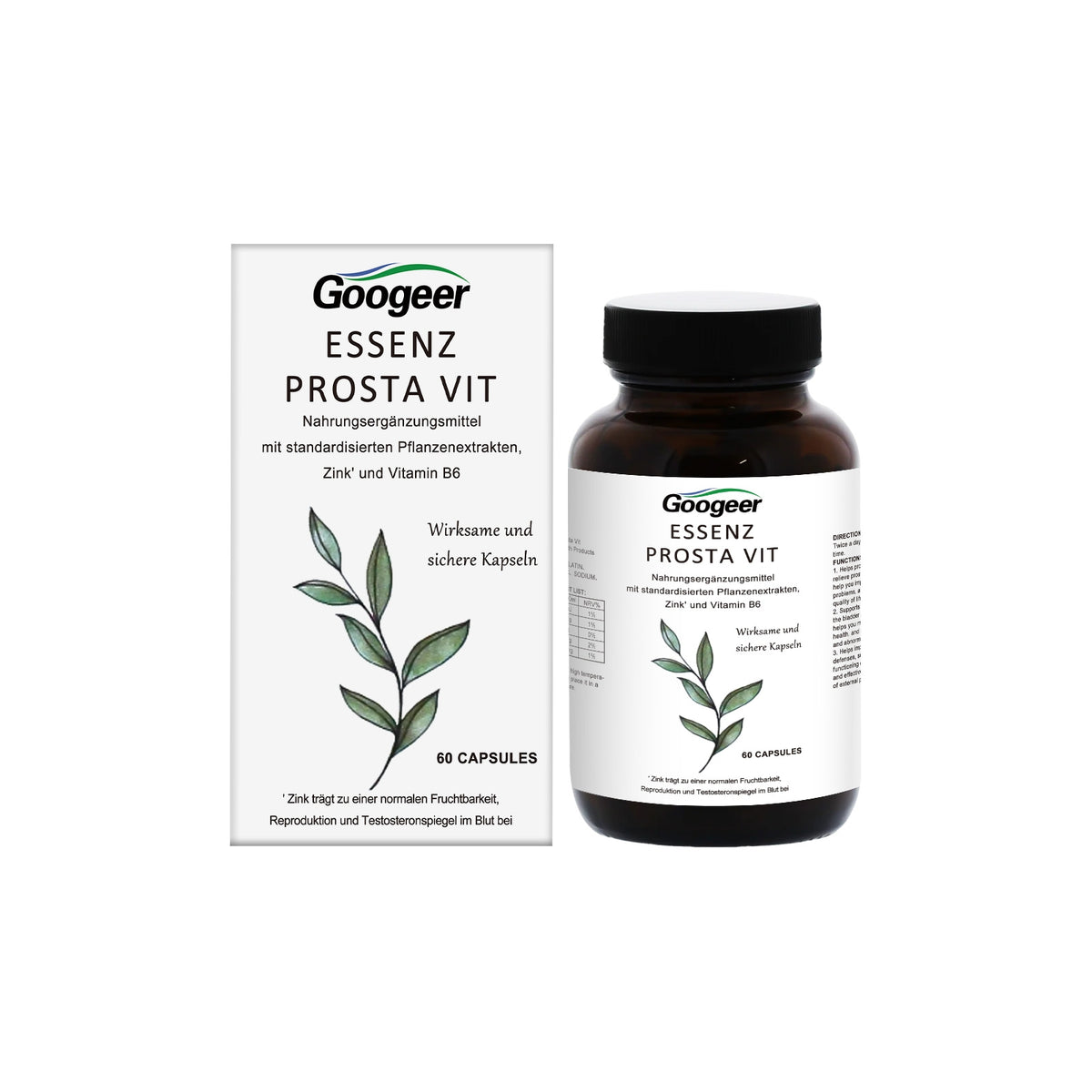 Prostate & Bladder Care Capsules - 60 Count Bottle