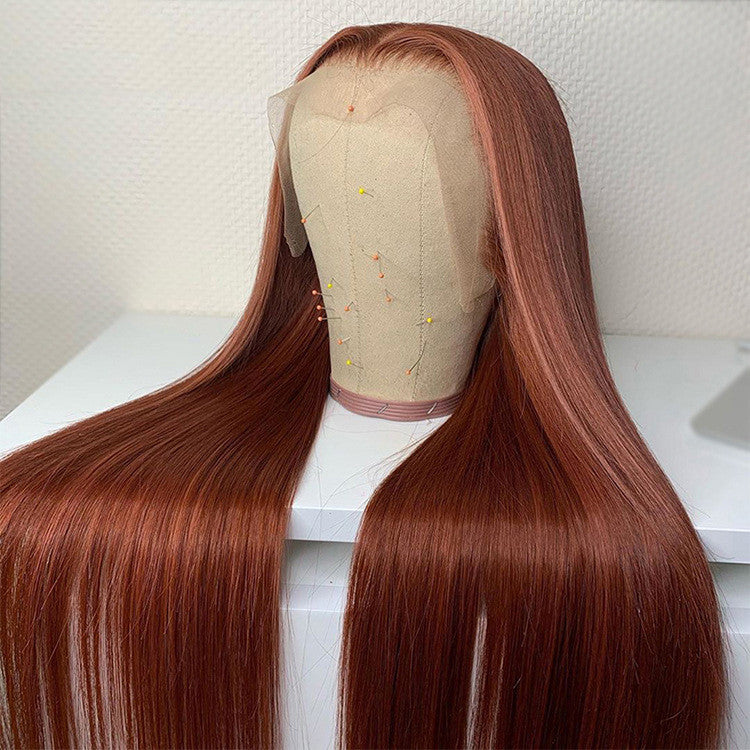 Pre-drawn Lace Wig with Baby Hair - Natural Style, 12 Inch