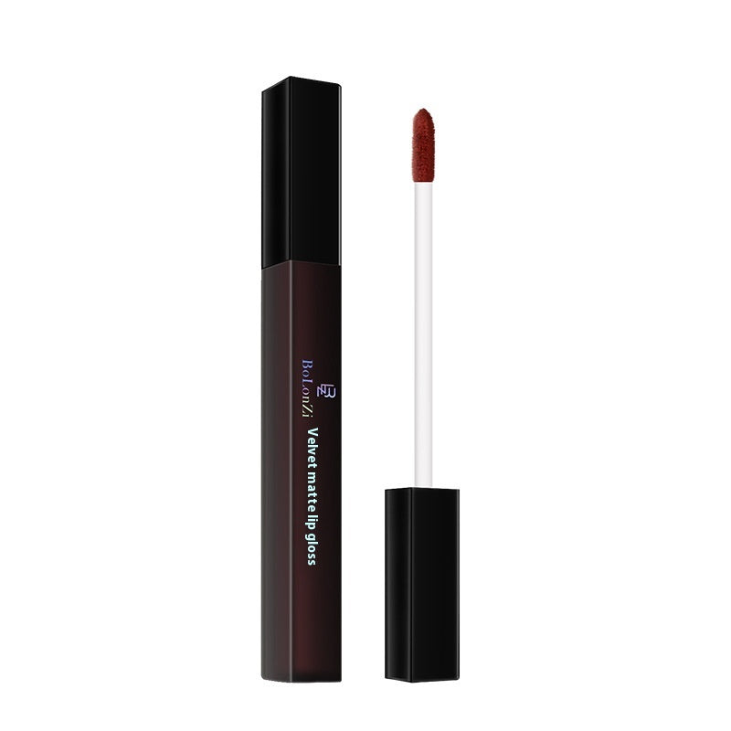 Long Lasting Matte Lip Lacquer - Velvet Finish, 2g, Multiple Colors