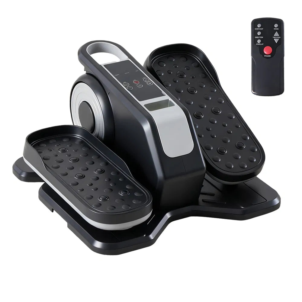 Compact Under-Desk Elliptical - Adjustable Speed Mini Exerciser