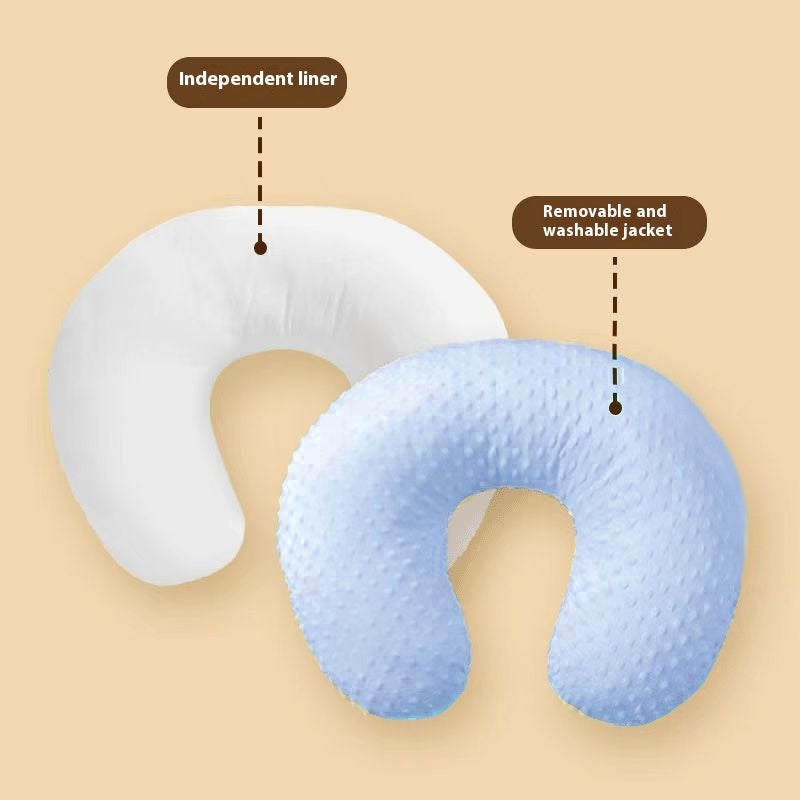 Multifunctional Nursing Pillow for Breastfeeding & Milk Spill Prevention