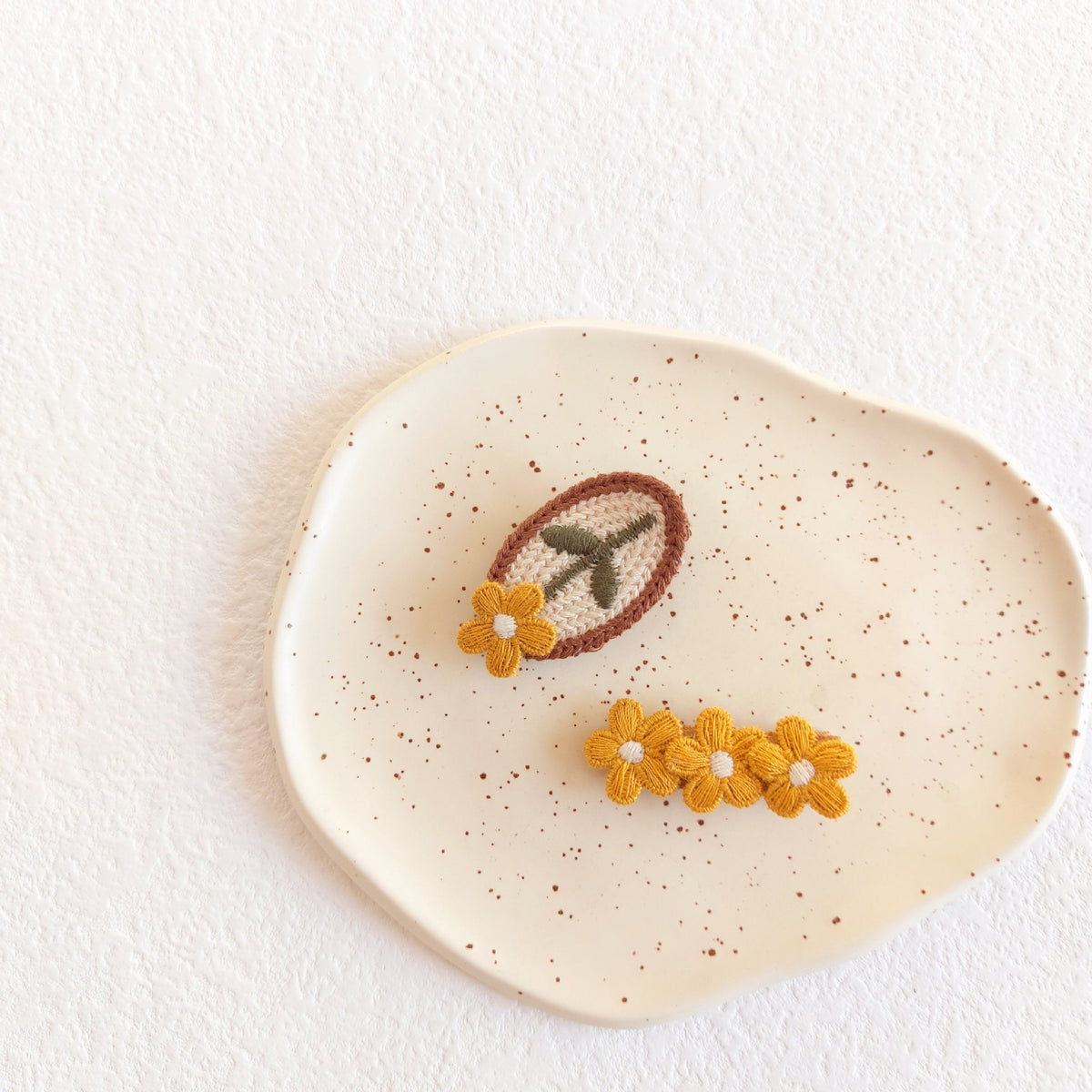 Kids Korean-Style Metal Hair Clip Pair