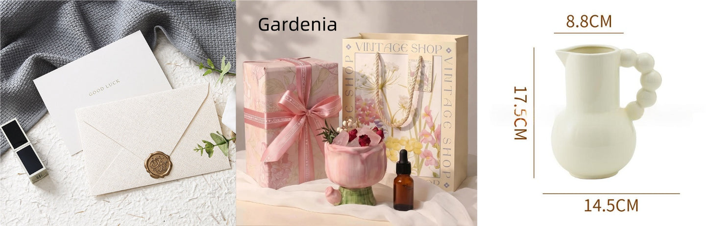 Dried Flower Crystal Diffuser Stone Aromatherapy Home Fragrance