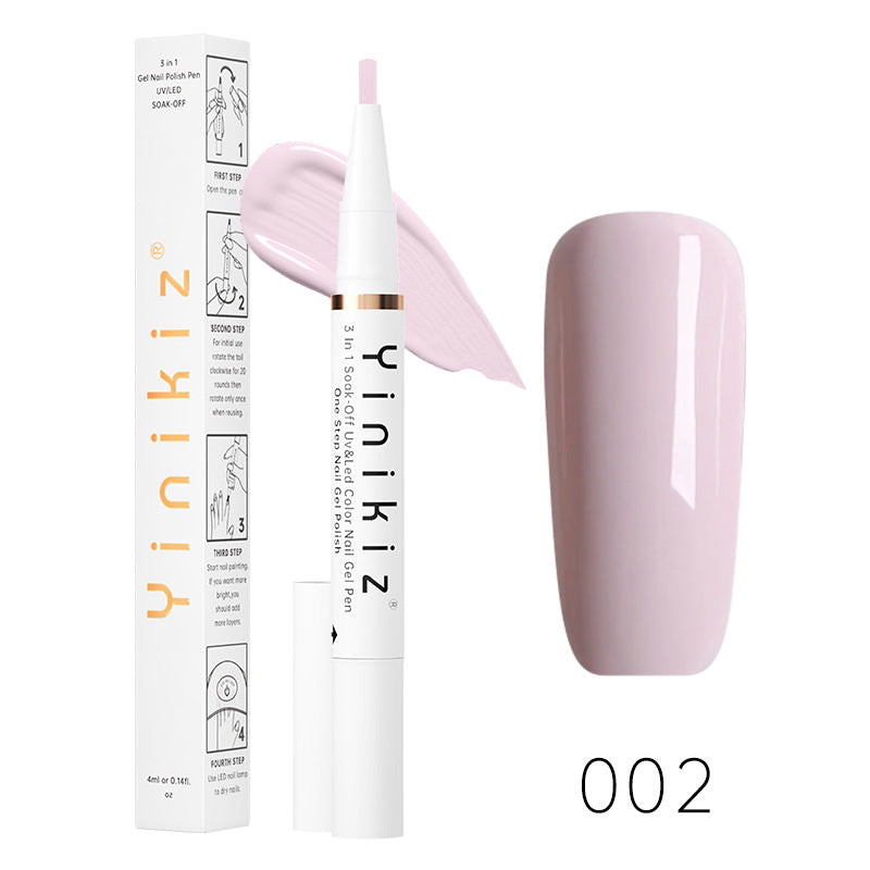 One-Step UV Nail Polish Pen - Fast, Convenient Manicure Gel, 4ml