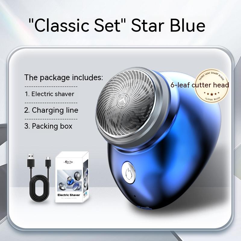 Portable Mini Electric Shaver USB Rechargeable