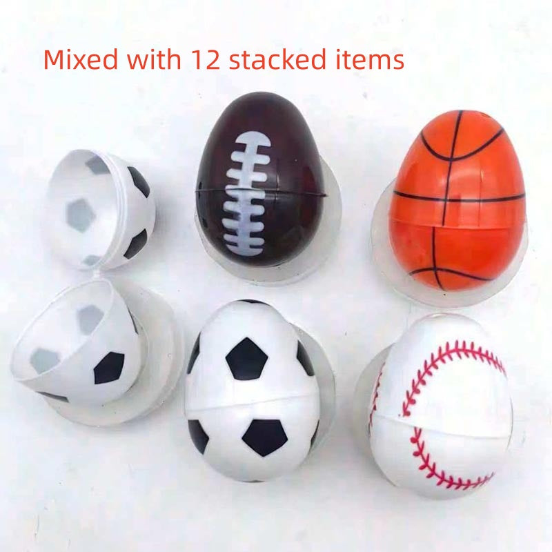 Easter Egg Capsule Toy Set - 12 Game-Themed Styles
