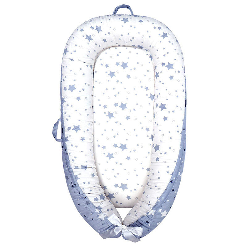 Removable Washable Portable Crib Middle Bed for Baby