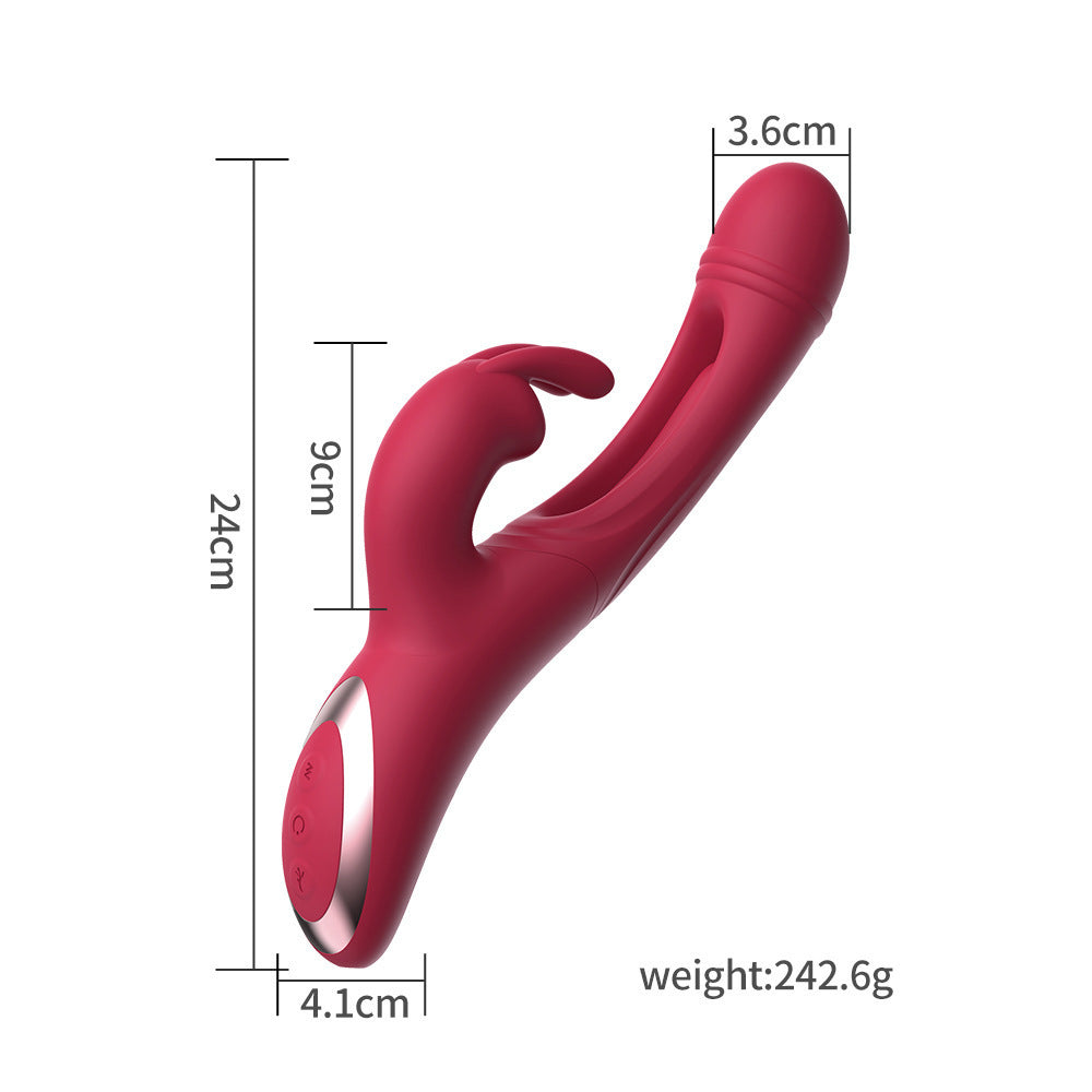 Women’s Bird-Shaped Double-Headed Vibrator Silicone Adult Toy for Wellness
