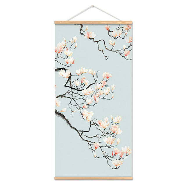 Modern Landscape Wall Art Mural Canvas for Home Decor – Frameless Fabric Painting