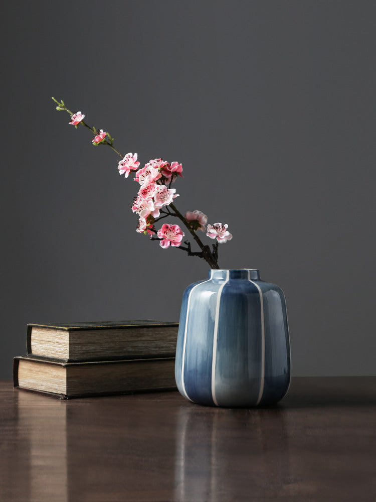 Modern Nordic Ceramic Vase for Living Room & Dining Table Decor