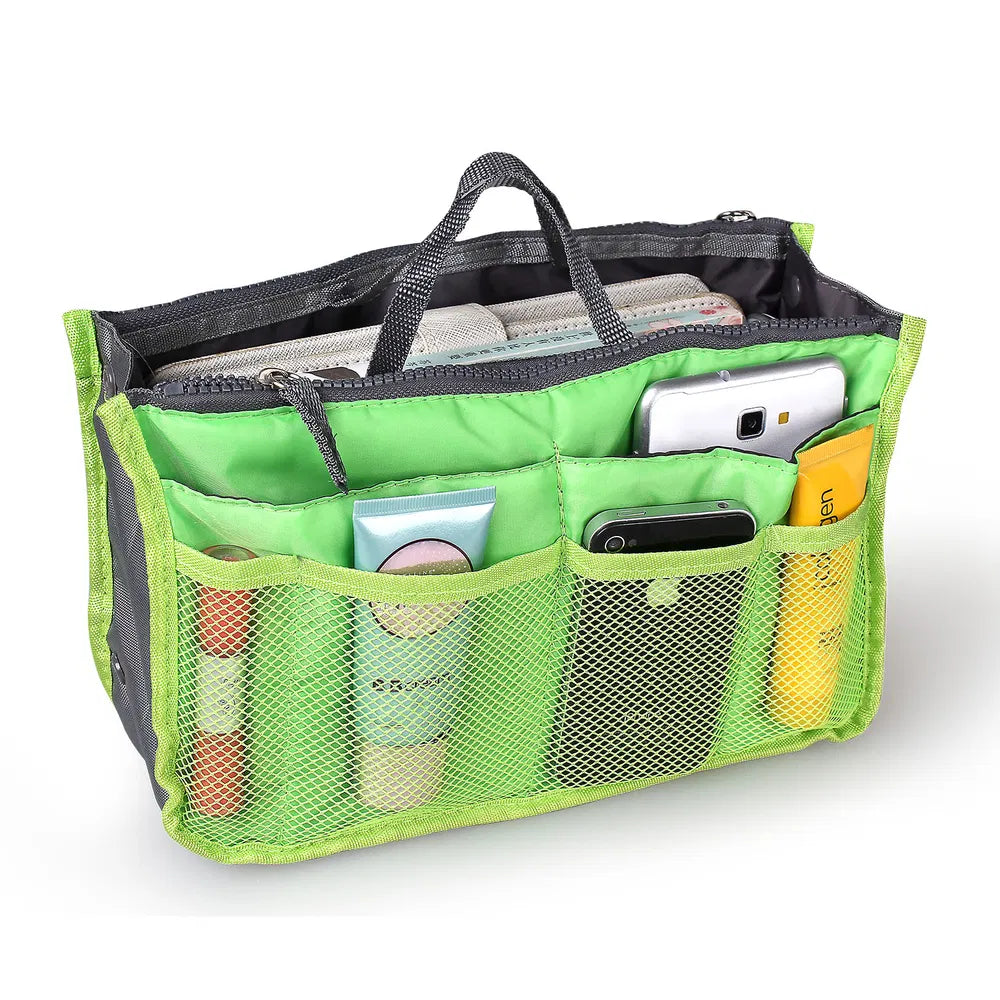 Women Lady Travel Insert Handbag Organiser Makeup Bags Toiletry Purse
