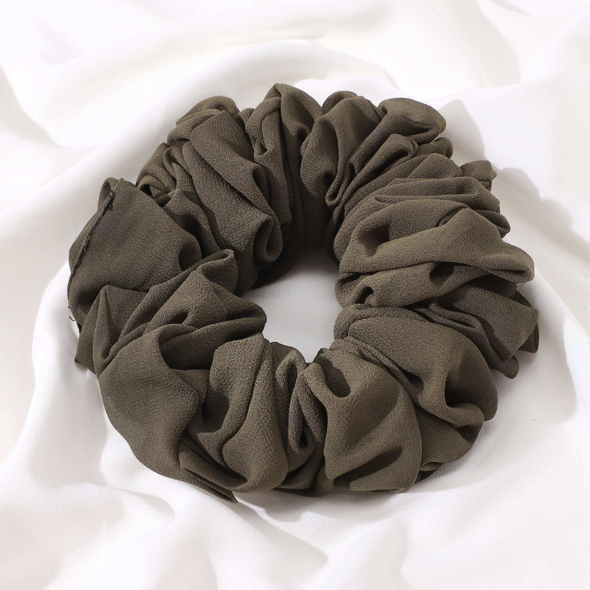 Pearl Chiffon Hair Tie Scrunchie - Multiple Colors