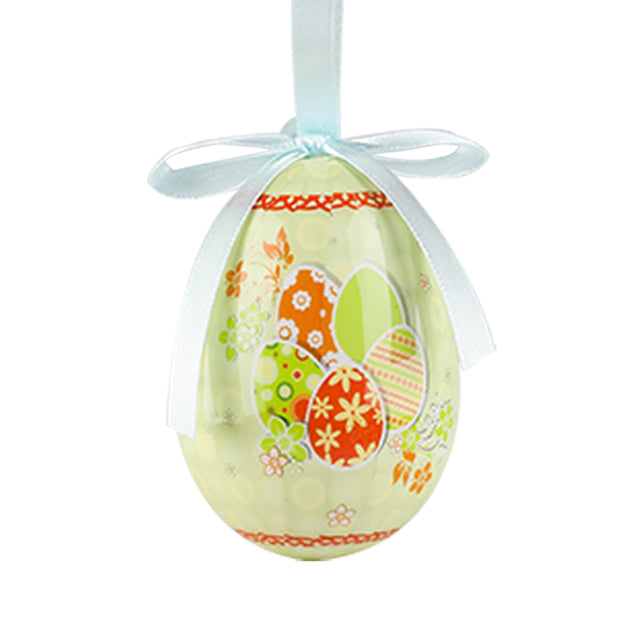 7cm Easter Egg Decorations Set - Waterproof Foam Holiday Ornaments