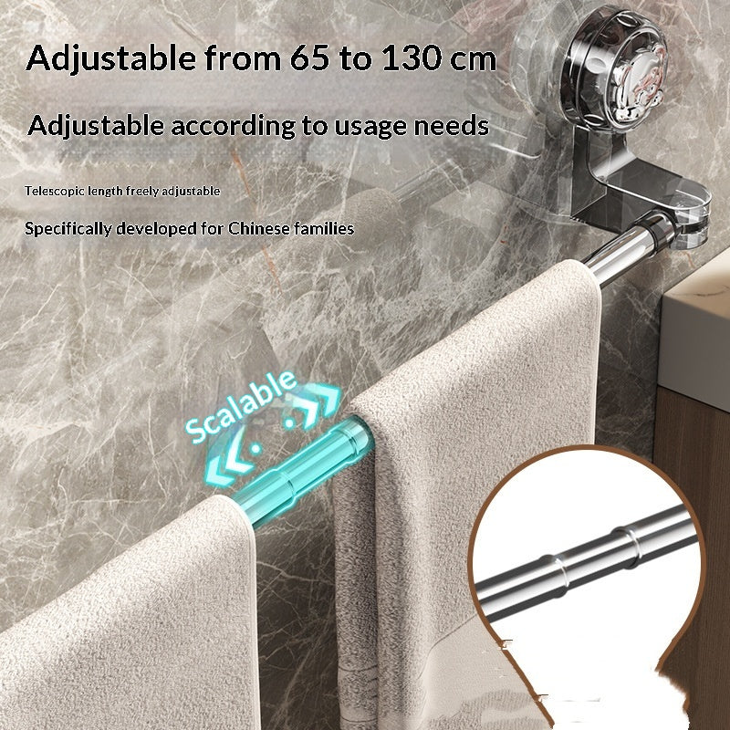 Wall-Mounted Bathroom Slipper Rack No Drilling Needed Storage
