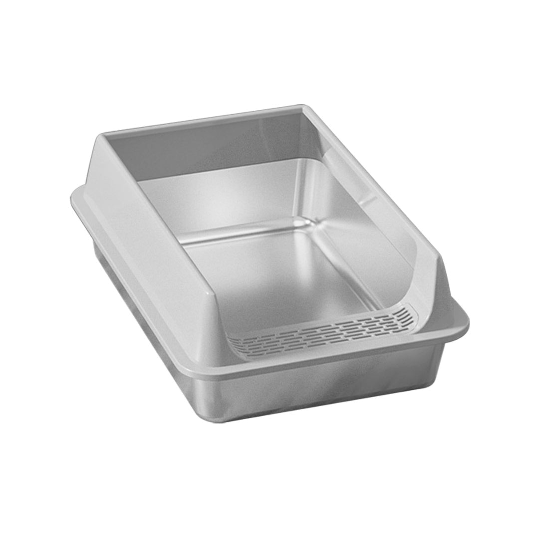 Stainless Steel Cat Litter Box - Large & Durable Pet Furniture