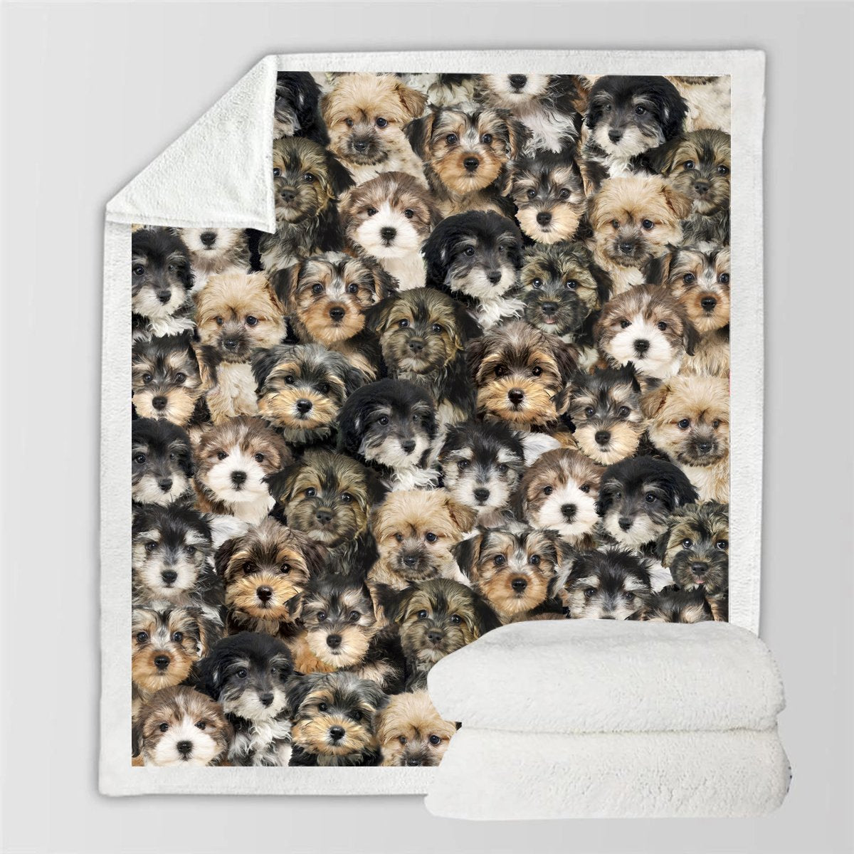 Printed Flannel Pet Dog Blanket - Multiple Sizes & Styles
