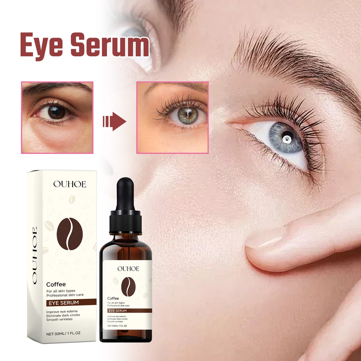 Collagen Eye Serum for Dark Circles and Fine Lines - 30ml