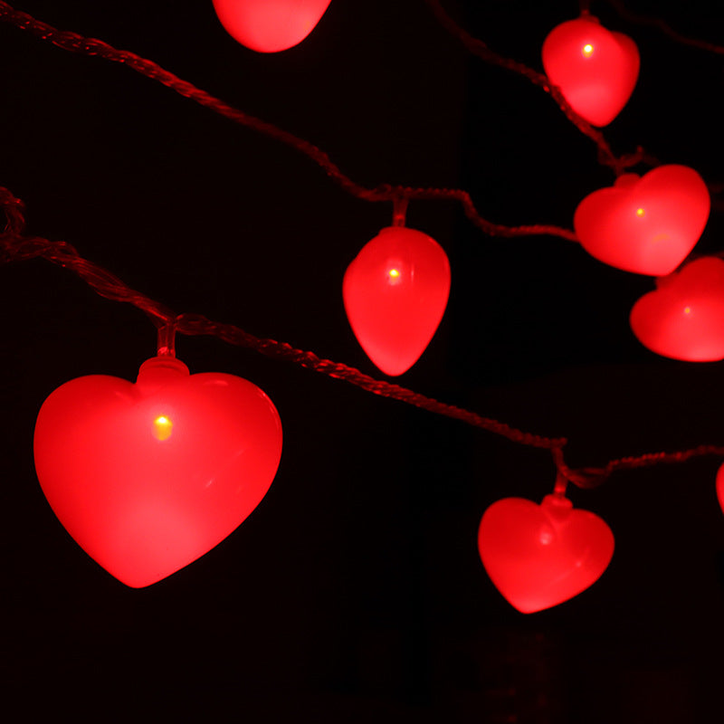 Party LED Heart String Lights - Multiple Variants for Holiday & Event Decor