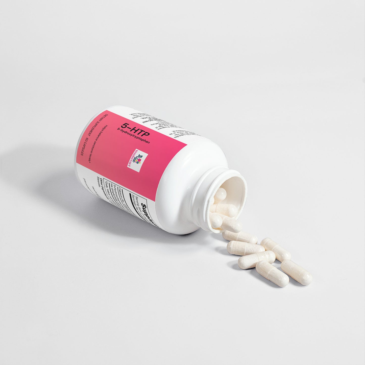 5-HTP Dietary Supplement - 60 Capsules for Mood & Sleep Support