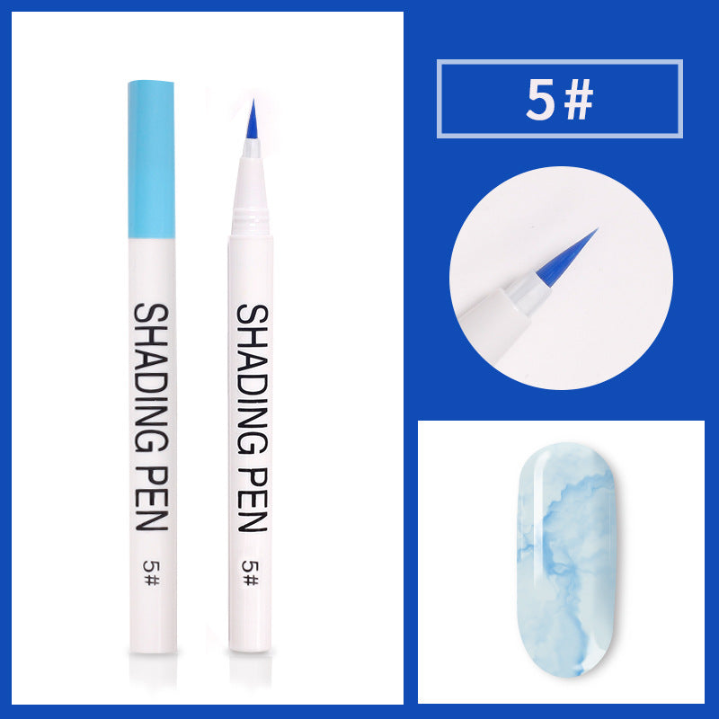 Nail Art Shading Fluid Pen Set for Professional Manicure and Nail Design