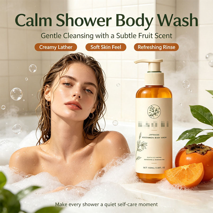 Gentle Skin Cleansing Foam 100ml Moisturizing Body Wash for Soft, Tightness-Free Skin