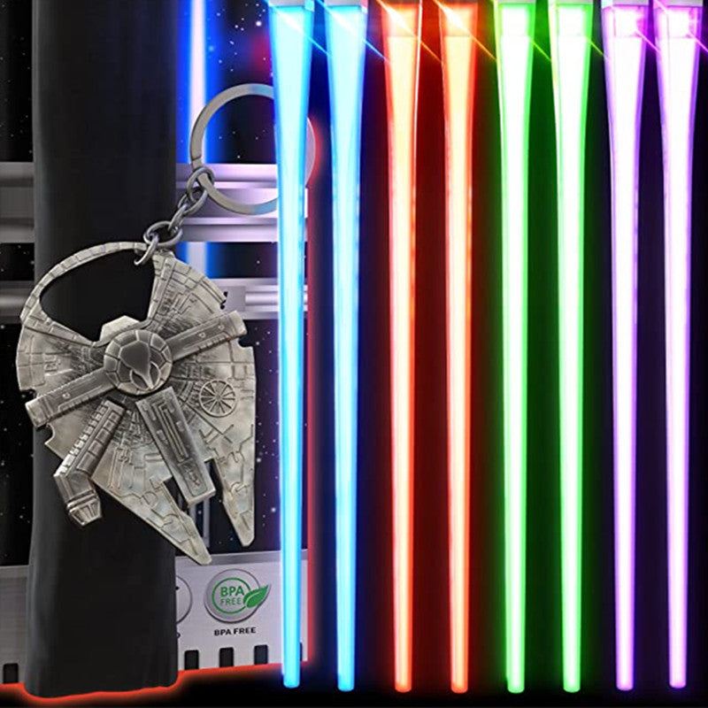 LED Light-Emitting Chopsticks - Creative Light Stick Toys for Home & Party Use