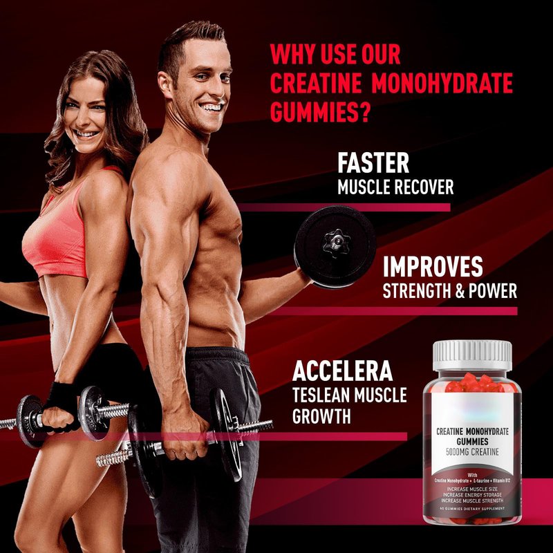 Creatine Gummies 60 Count
