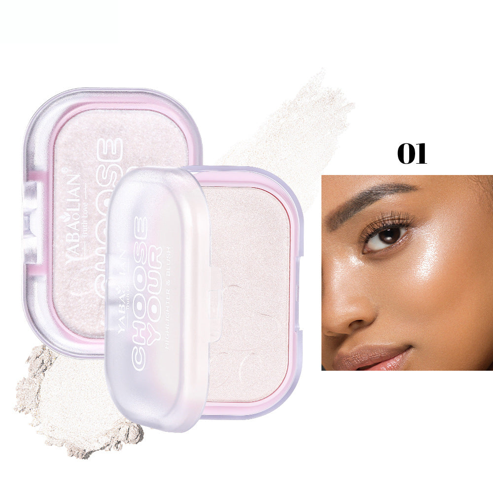Highlight Contour Compact Makeup Powder Set - Four-Color Sequins