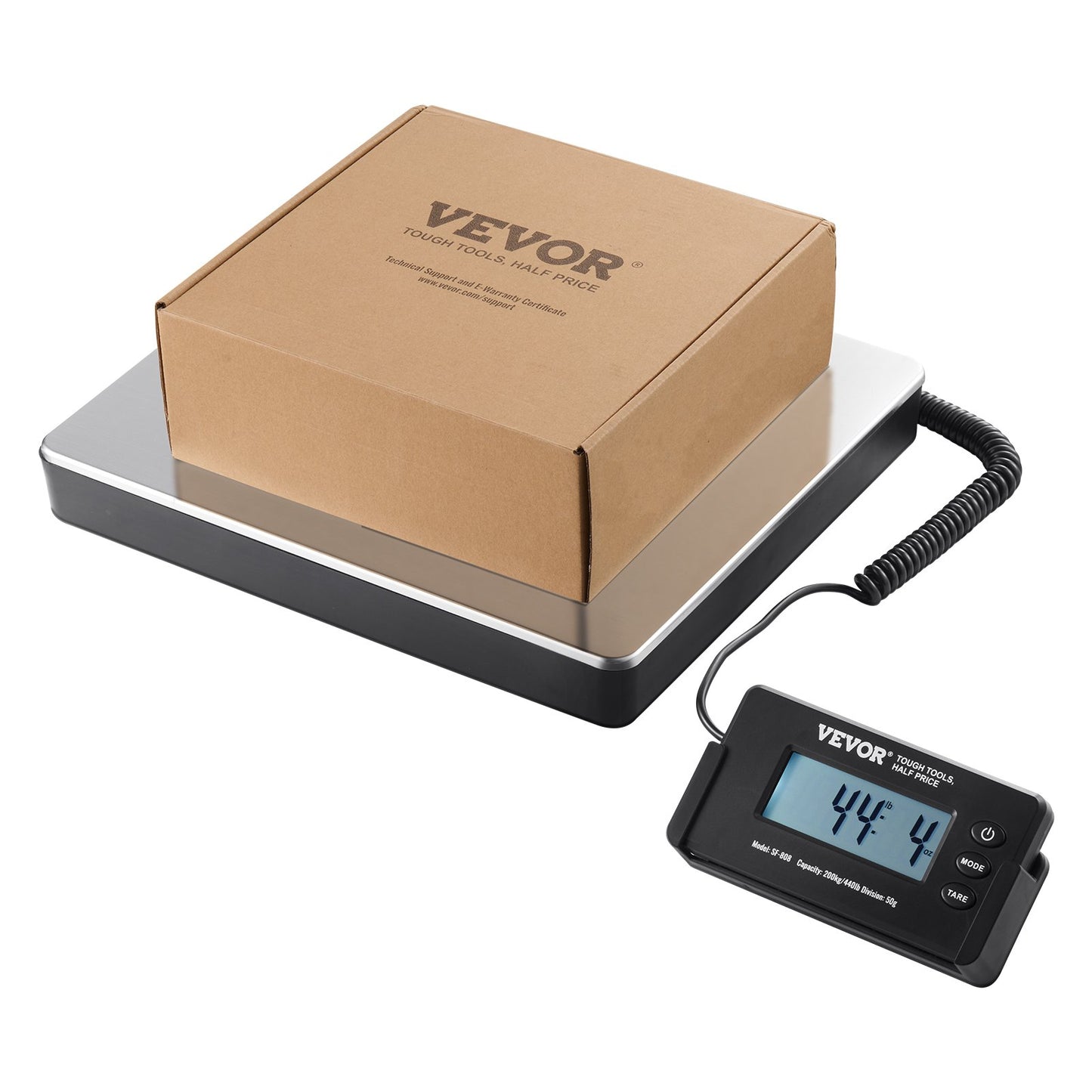 Digital Shipping Scale 440 lbs Heavy Duty Postal Luggage Postal Package Weighing