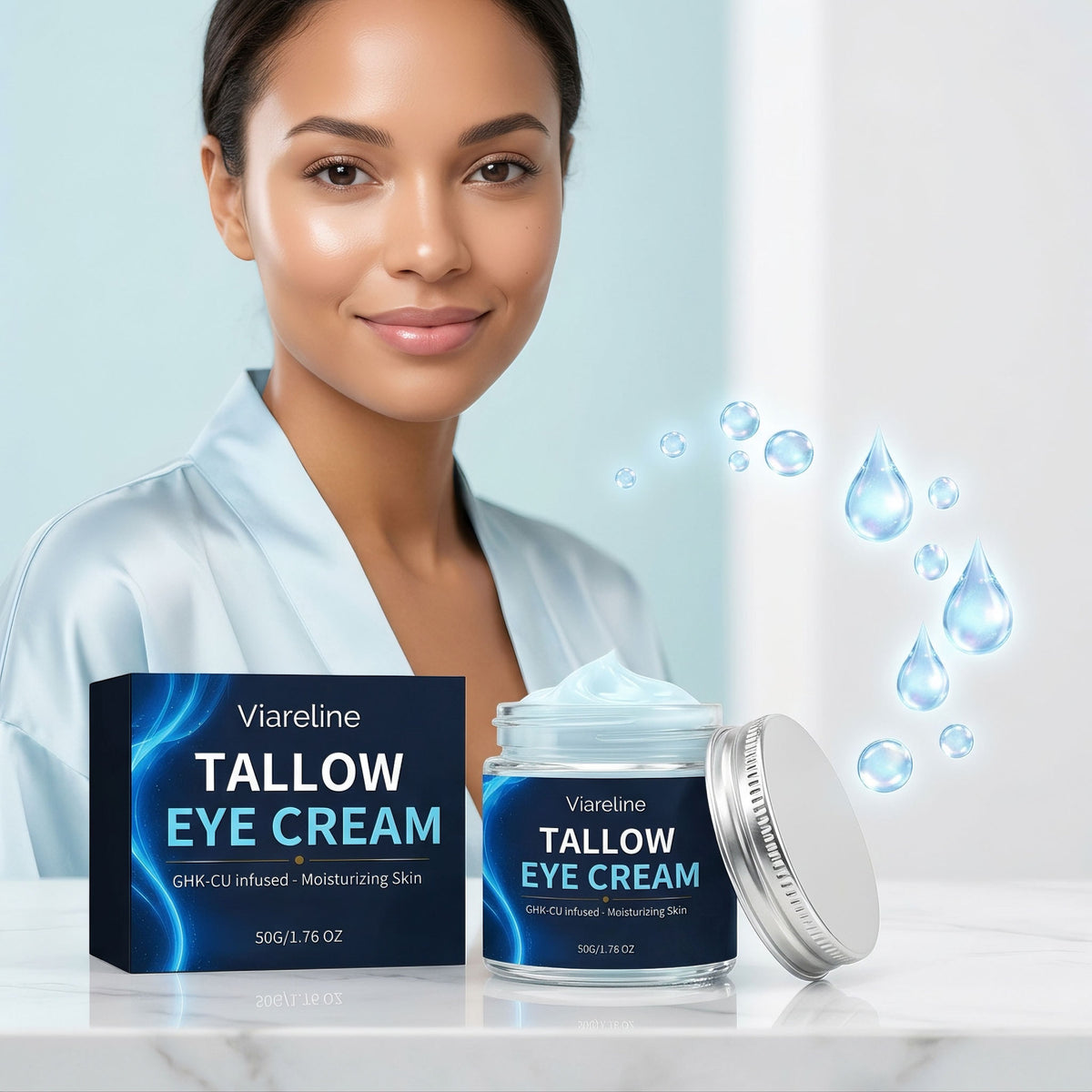 Apply A Hydrating Moisturizing Eye Cream To The Skin Around Your Eyes