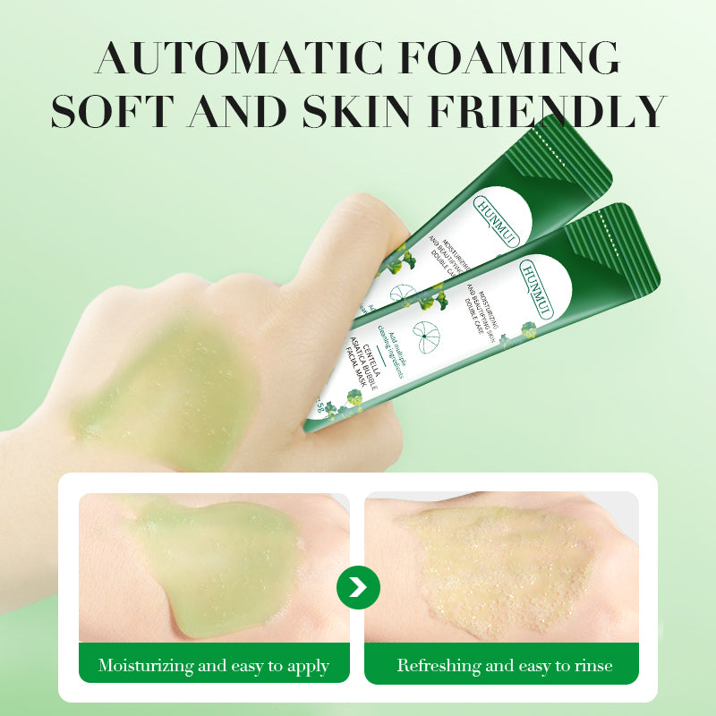Centella Asiatica Face Bubble Mask Pack of 12 - Facial Care