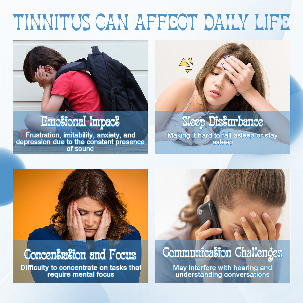 Tinnitus Relief Spray - Ear Discomfort & Earwax Cleaning, 60ml