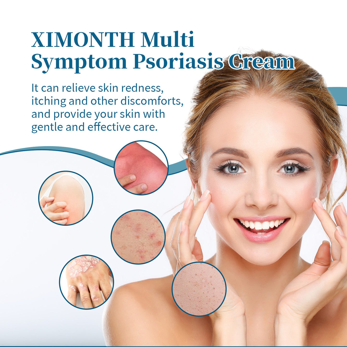 Psoriasis Relief Cream - Moisturizing Skin Repair for Hand, Foot & Body