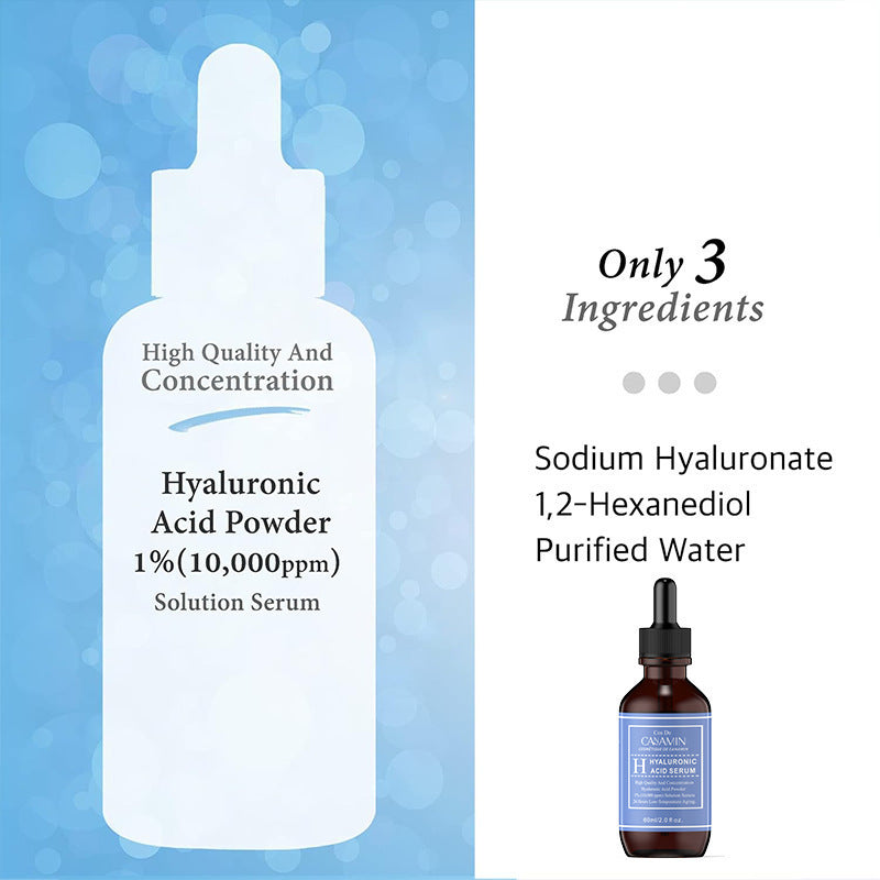 Hyaluronic Acid Facial Serum 60ml Moisturizing & Skin Repair