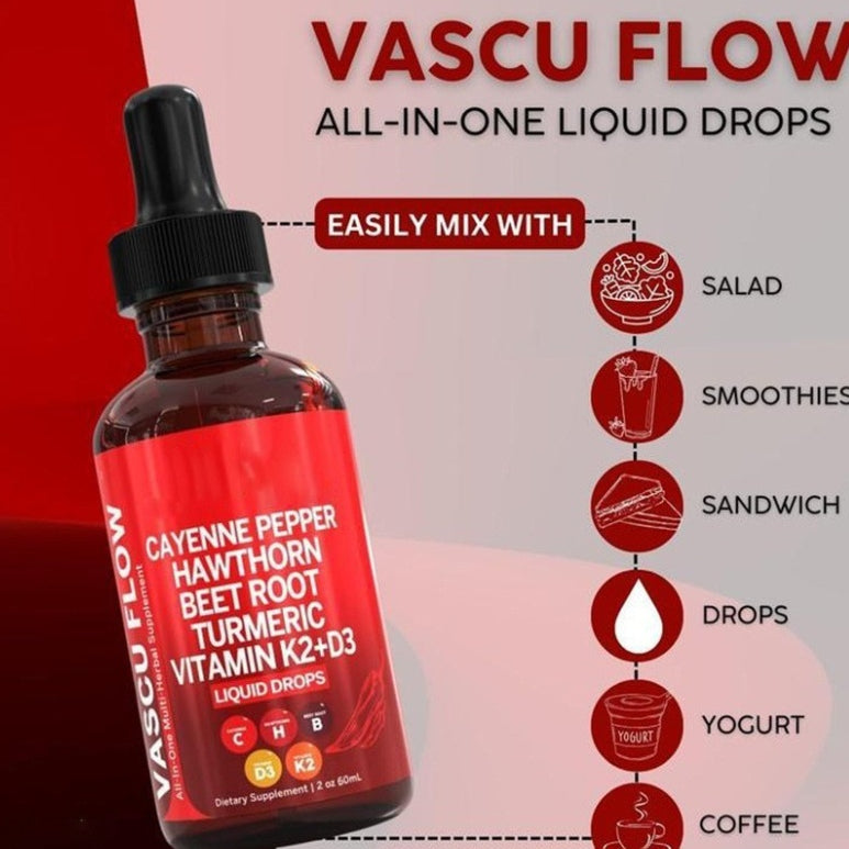 Vitamin D3 K2 Hawthorn Fruit Liquid Drops Supplement 60ml