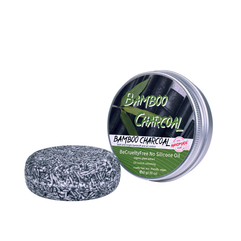Bamboo Charcoal Shampoo Bar - 60g