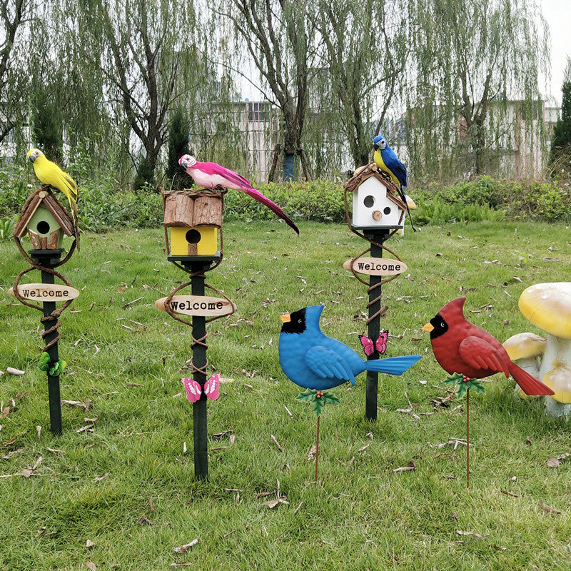 Farmstay Guesthouse Outdoor Courtyard Decoration - Wooden Country Style Yard Decor