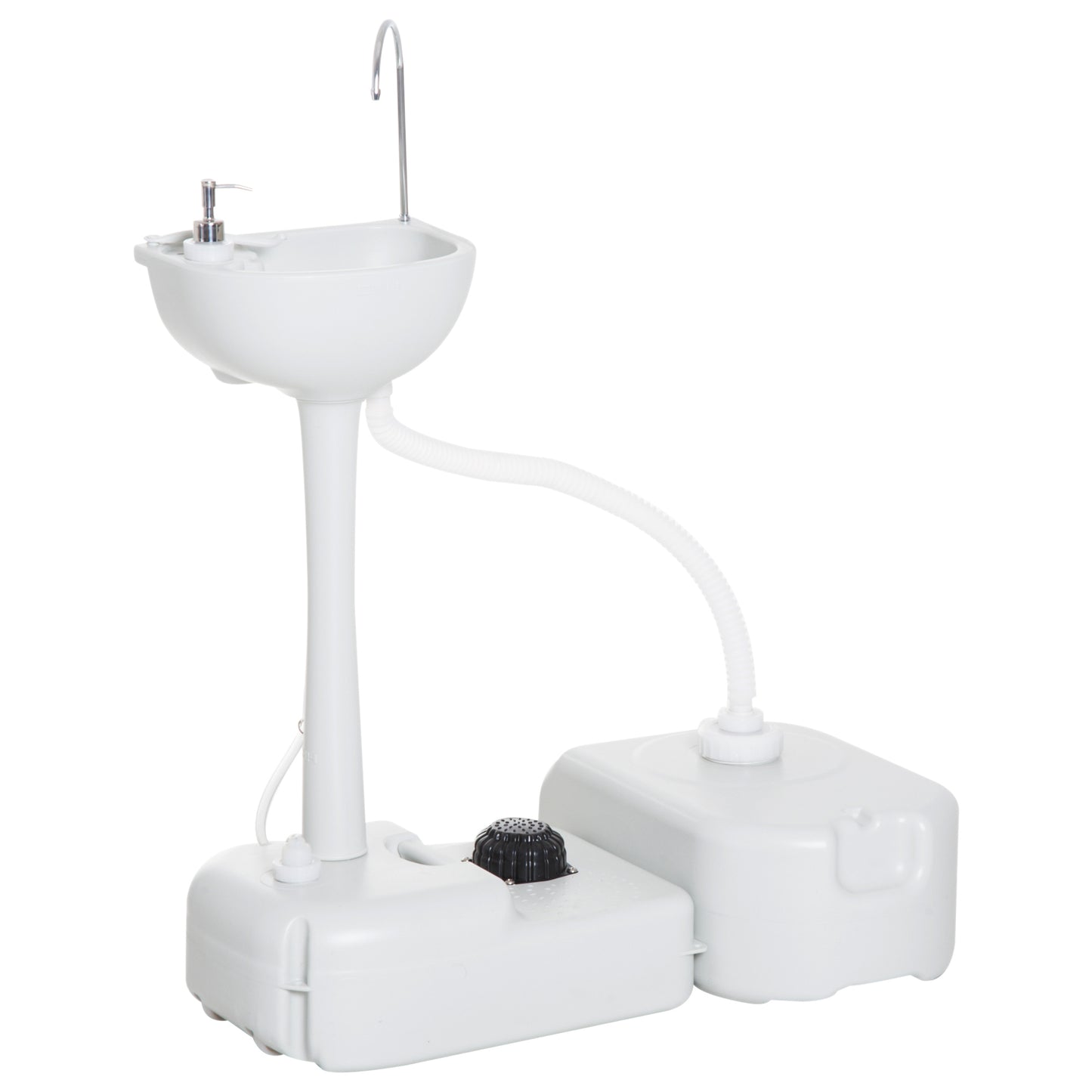 Portable Handwashing Sink with 4.5 Gallon Tank & Wheels