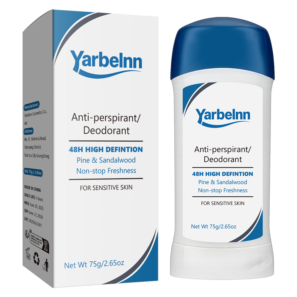 Solid Antiperspirant Stick - All-Day Dry Underarm Deodorant Balm