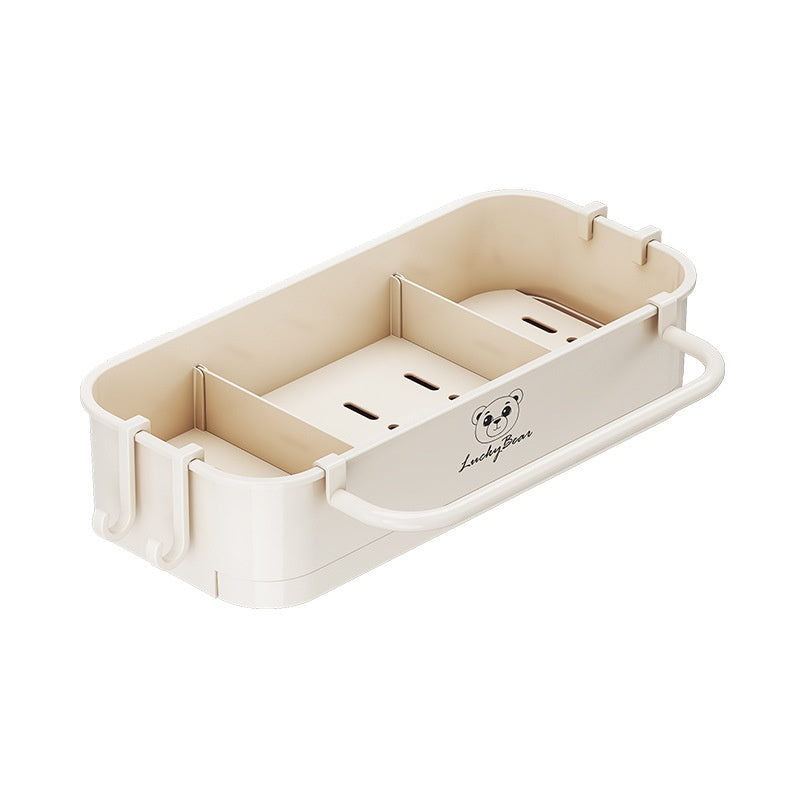 Wall-Mounted Kitchen Sink Storage Shelf Multi-Purpose Organizer