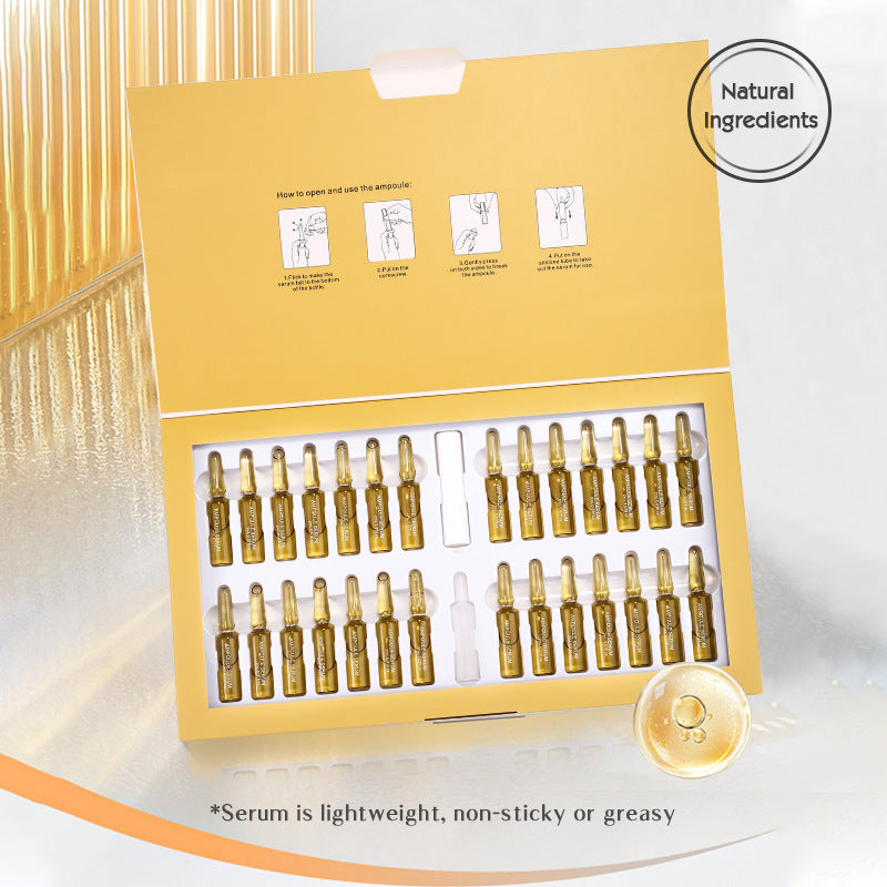 Moisturizing Firming Vitamin Serum Set - Hydrating Brightening Skin Care