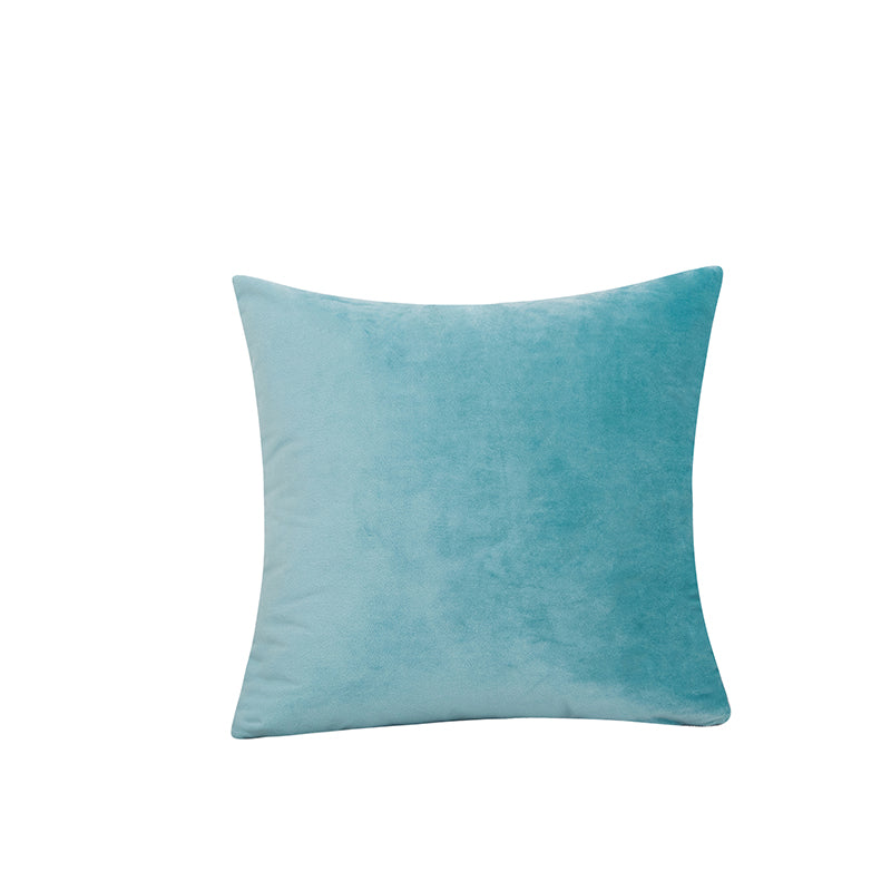 Velvet Lumbar Support Pillow Cover for Office Car Home Decoration