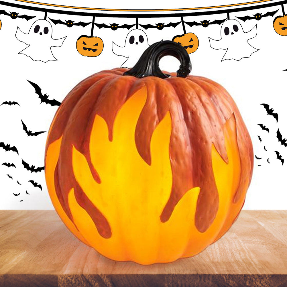 Battery Operated Halloween Pumpkin Lantern - Decorative Light
