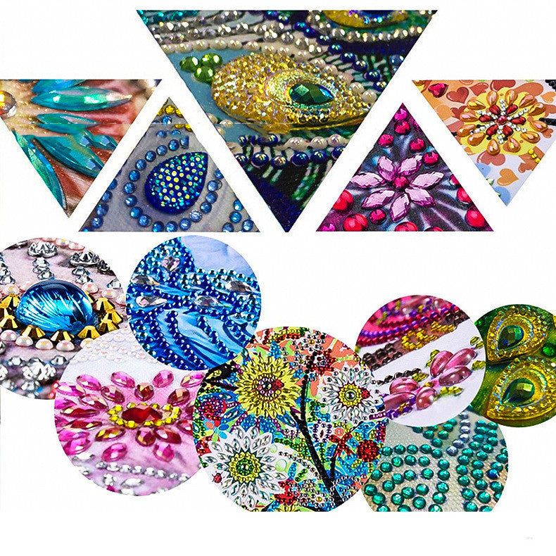 Halloween Diamond Painting Wall Art - Small Round Drill 30x40cm for Living Room & Bedroom Decor