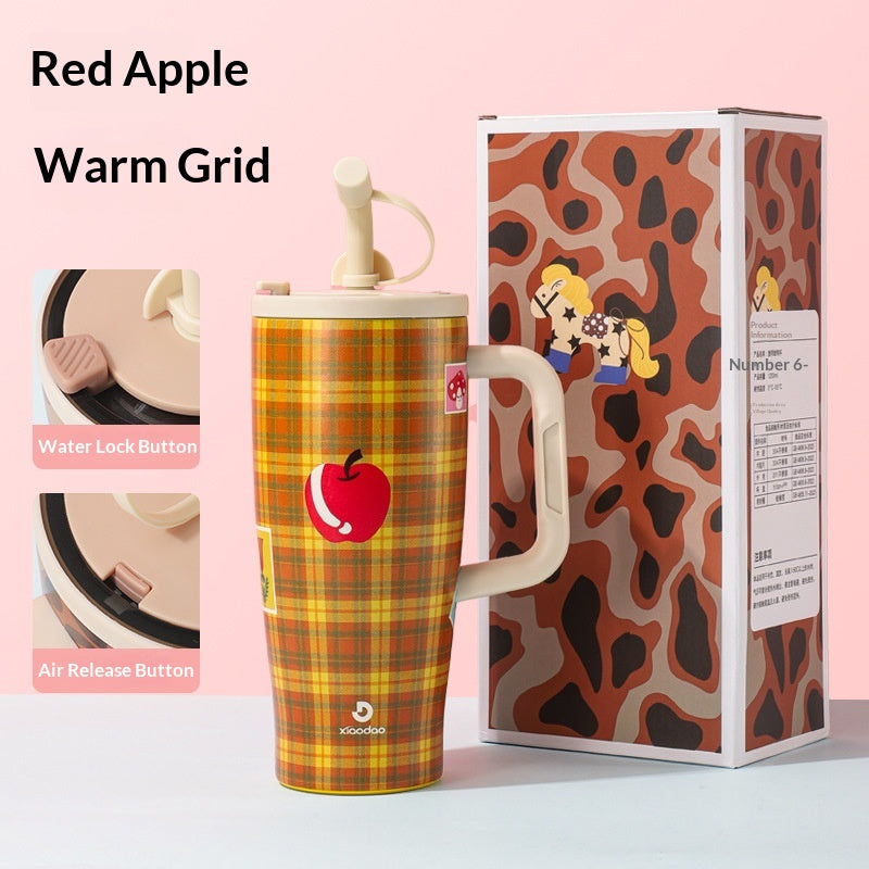 Large Capacity Stainless Steel Travel Cup for Outdoor Use - Insulated Drinkware